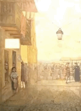 Cuadro de la Reyerta del 20 de julio