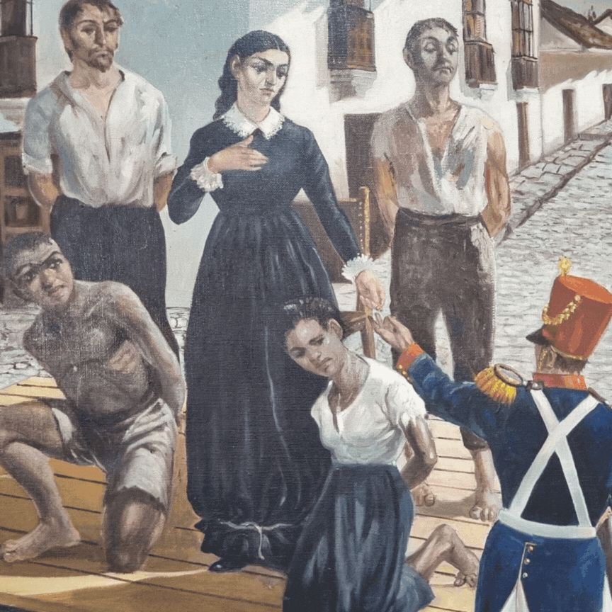 Fusilamiento de Antonia Santos